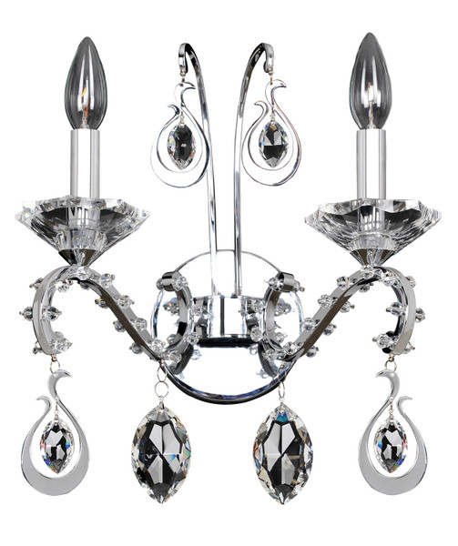 Allegri - 023520-010-FR001 - Two Light Wall Bracket - Torreli - Chrome