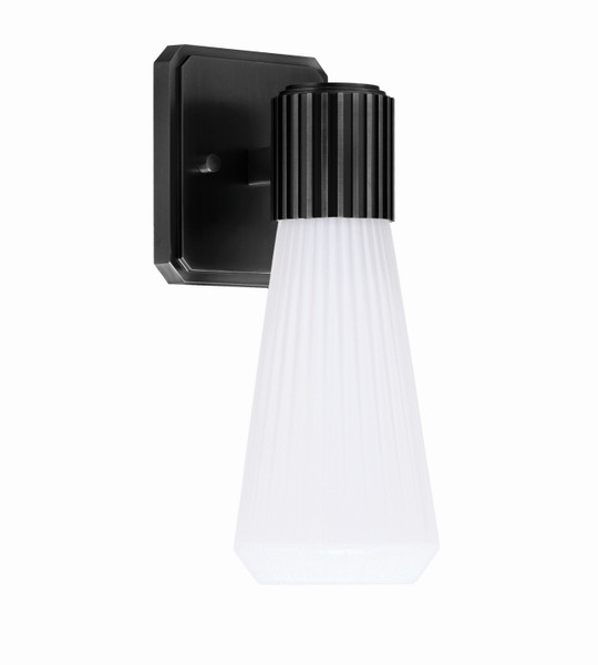 Toltec Lighting - 4821-MB-881 - One Light Wall Sconce - Everleigh - Matte Black