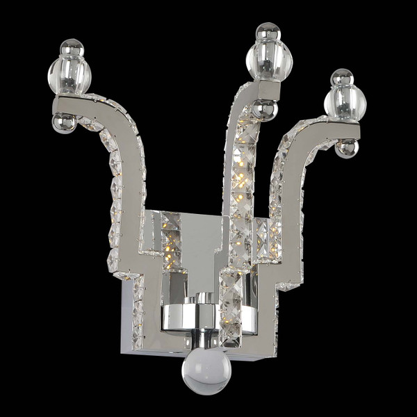 Allegri - 030520-010-FR001 - LED Wall Bracket - Cambria - Chrome