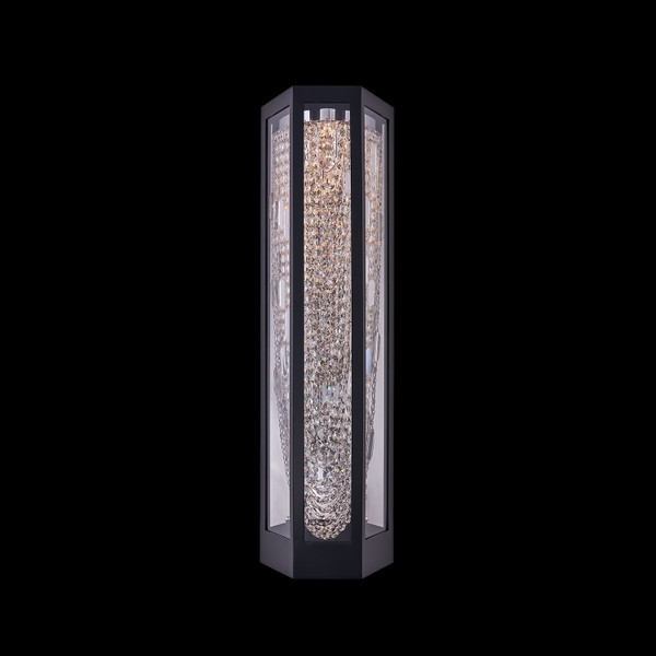 Allegri - 041020-052-FR001 - LED Outdoor Wall Sconce - Strati Esterno - Matte Black Fluorocarbon