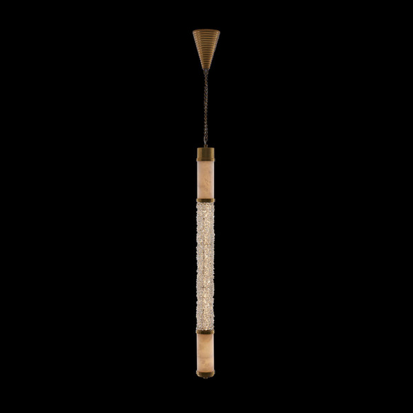 Allegri - 041955-062-FR001 - LED Pendant - Tubo - True Brass