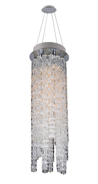 Allegri - 11136-010 - Three Light Convertible Pendant - Flush Mount - Botticelli - Chrome