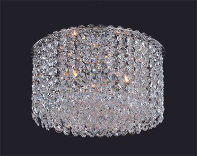 Allegri - 11663-010-FR001 - Three Light Flush Mount - Milieu Metro - Chrome
