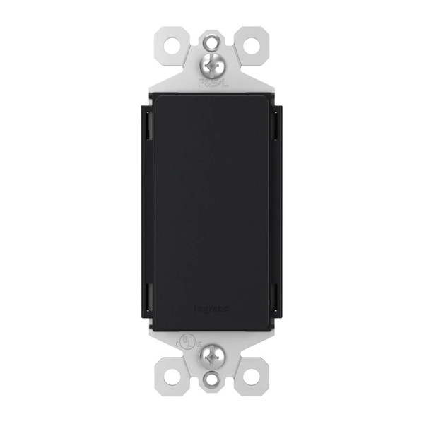 Legrand - 326RBK - BLANK INSERT - radiant - Black