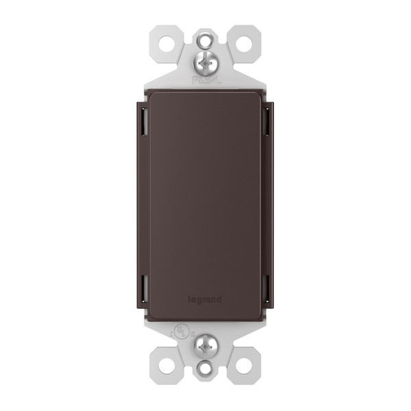 Legrand - 326RDB - Blank Decorator Wall Strap - radiant - Dark Bronze