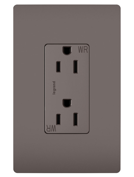 Legrand - 885TRWR - Outdoor Outlet - radiant - Brown