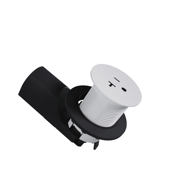 Legrand - CP498TR20W - Single Kitchen Countertop Outlet TR 20A 125V - radiant - White