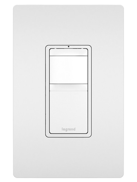 Legrand - RRW600UTC - Single Pole 3-Way Occupancy Sensor - radiant - White