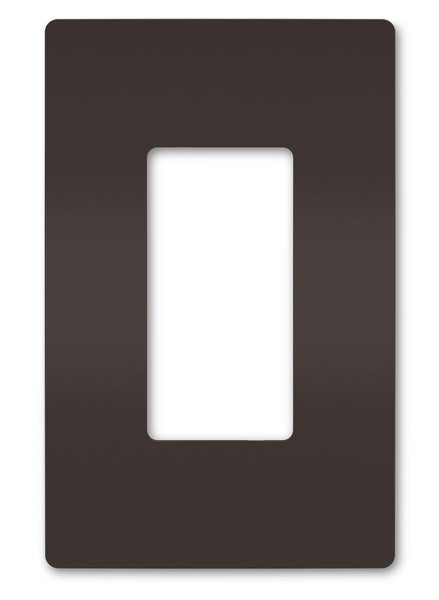 Legrand - RWP26 - One-Gang Screwless Wall Plate - radiant - Brown
