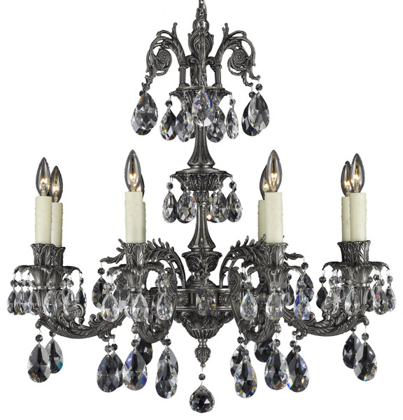 manufacturer_finish:Antique Silver|light_source:Incandescent|crystal:Oval Precision