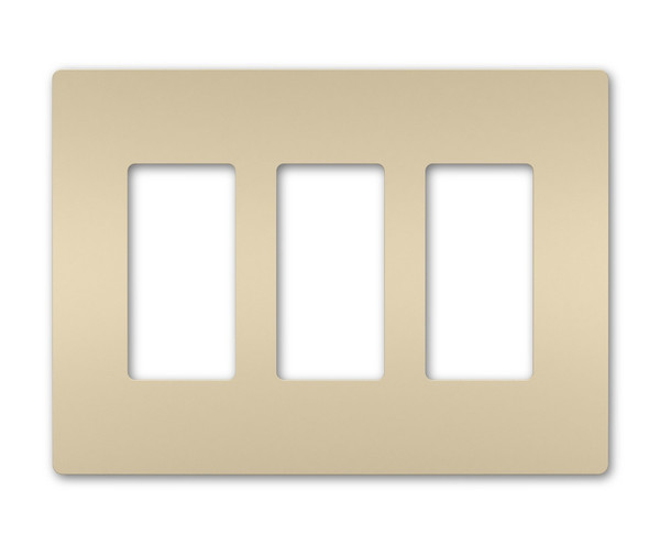 Legrand - RWP263I - Three-Gang Screwless Wall Plate - radiant - Ivory
