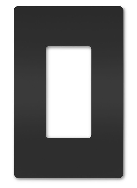 Legrand - RWP26BK - One-Gang Screwless Wall Plate - radiant - Black