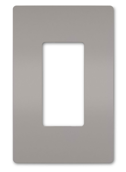 Legrand - RWP26GRY - One-Gang Screwless Wall Plate - radiant - Gray
