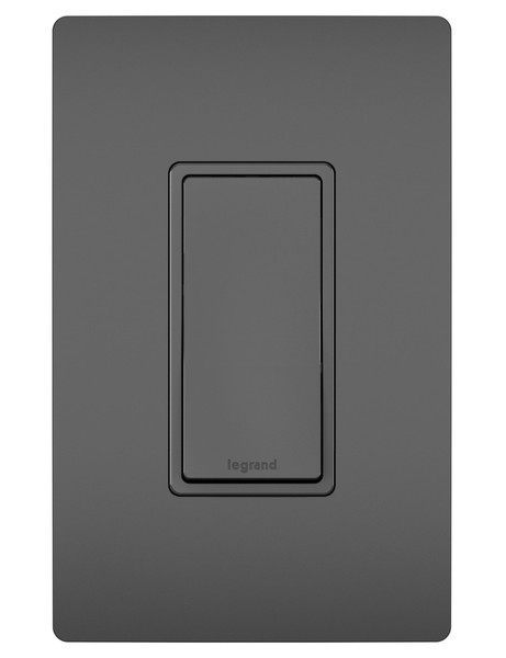 Legrand - TM870BK - 15A Single-Pole Switch - radiant - Black
