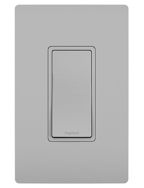 Legrand - TM870GRY - 15A Single-Pole Switch - radiant - Gray