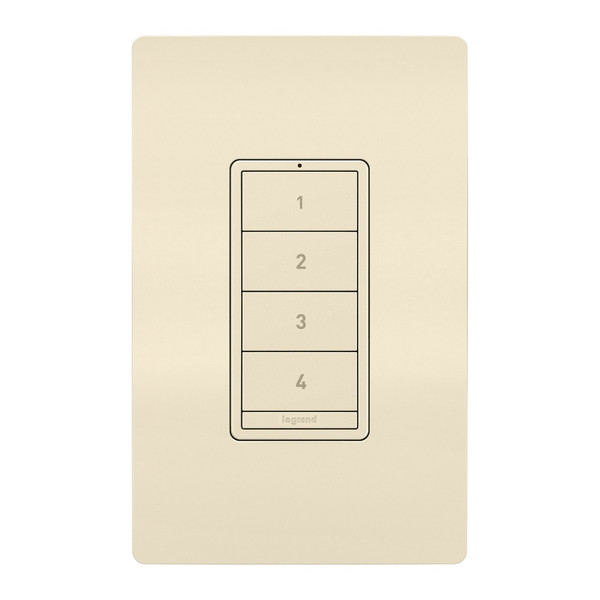 Legrand - WNRCB40LA - Wireless Smart Scene Controller with Netatmo - radiant - Light Almond