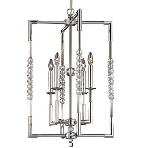 manufacturer_finish:Pewter with Polished Nickel|light_source:Incandescent|crystal:Precision Clear Faceted Crystal Spheres