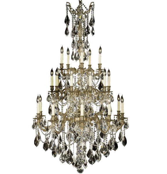 manufacturer_finish:Antique Black Glossy|light_source:Incandescent|crystal:French Pendaloque Precision