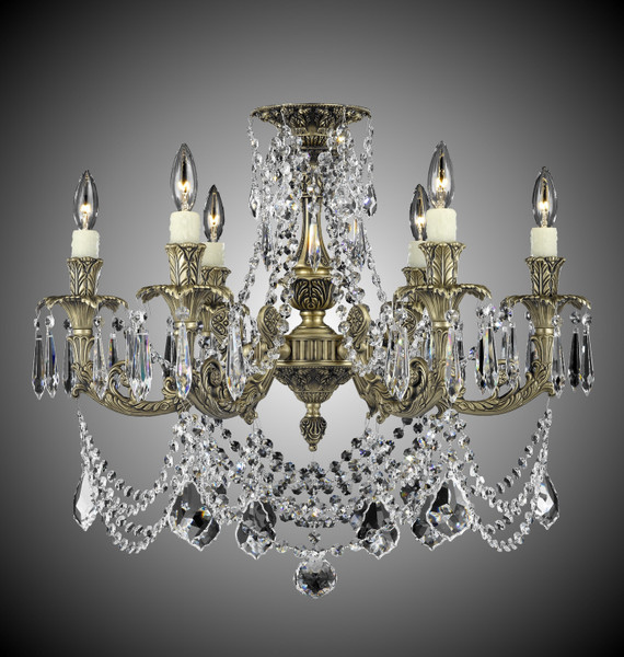 manufacturer_finish:Antique Black Glossy|light_source:Incandescent|crystal:French Pendaloque Precision