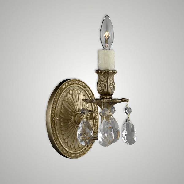 manufacturer_finish:True Brass|light_source:Incandescent|crystal:A - Precision Clear French Pendaloque Crystal