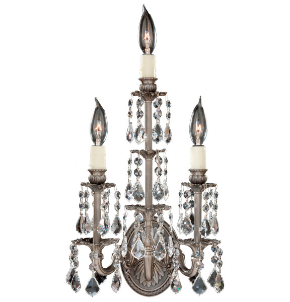 manufacturer_finish:Antique Silver|light_source:Incandescent|crystal:French Pendaloque Precision