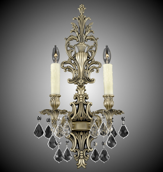 manufacturer_finish:Antique Black Glossy|light_source:Incandescent|crystal:French Pendaloque Precision