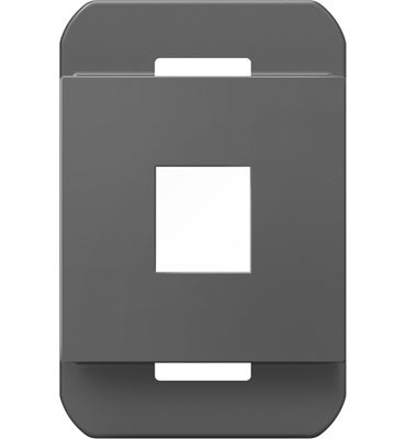 Legrand - AC1PFM1 - 1-Port Frame - adorne - Magnesium