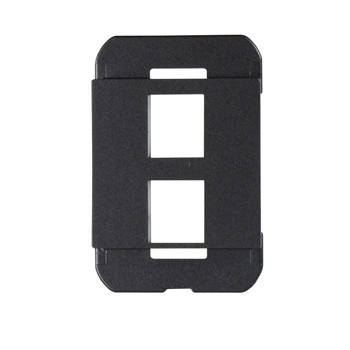 Legrand - AC2PFG1 - 2-Port Frame - adorne - Graphite