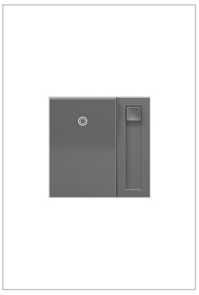 Legrand - ADPD453LM2 - CFL/LED Dimmer - Adorne - Magnesium