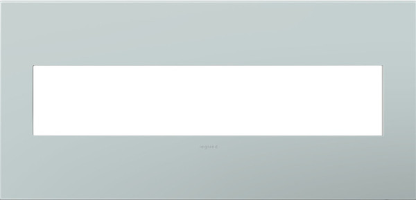 Legrand - AWP5GBL1 - Five-Gang Screwless Wall Plate - adorne - Pale Blue