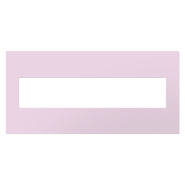 Legrand - AWP5GRA - Five-Gang Screwless Wall Plate with Microban - adorne - Rosa