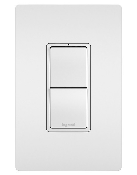 Legrand - RCD33W - Two Single Pole/3-Way Switches - radiant - White