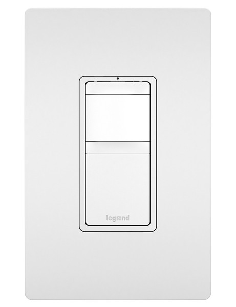Legrand - RRW600VTC - Single-Pole 3-Way Vacancy Sensor - radiant - White