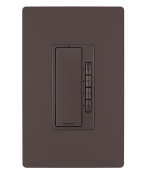Legrand - RT2DBCCV4 - 4-Button Digital Timer - radiant - Dark Bronze