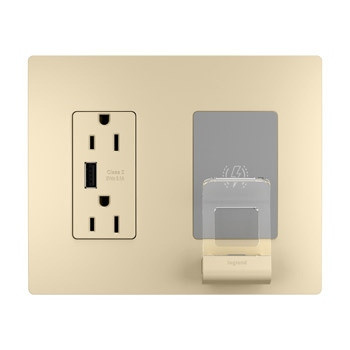 Legrand - RWC826USBICCV2 - Wireless Charger - radiant - Ivory