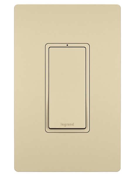 Legrand - TM870ISL - 15A Single-Pole Switch with Locator Light - radiant - Ivory