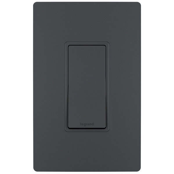 Legrand - TM873GCC10 - 15A 3-Way Switch - radiant - Graphite