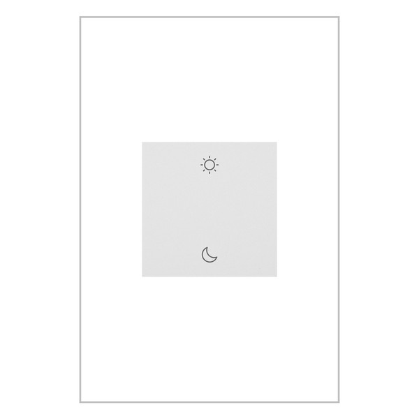 Legrand - WNAL43W1 - Wireless Wake/Sleep Smart Switch with Netatmo - adorne - White