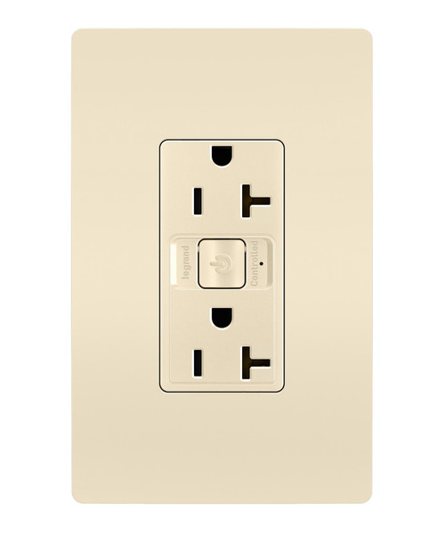 Legrand - WNRR20LA - Smart 20A Outlet with Netatmo - radiant - Light Almond