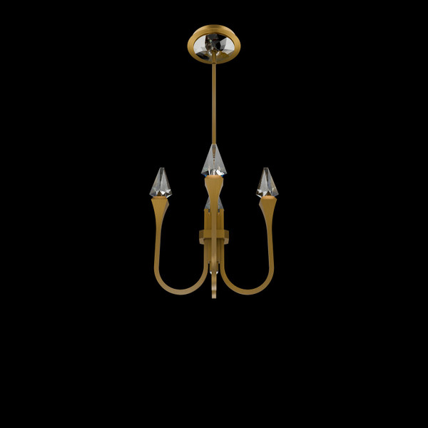 Schonbek Beyond - BPD25512-AB - LED Pendant - Plumeria - Aged Brass