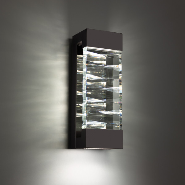 Schonbek Beyond - BWSW21320-BK - LED Outdoor Wall Mount - Labrynth - Black