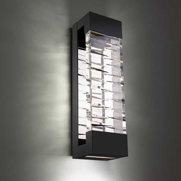 Schonbek Beyond - BWSW21332-BK - LED Outdoor Wall Mount - Labrynth - Black