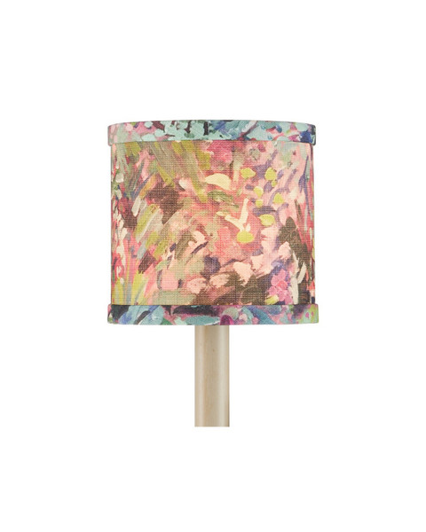 Currey and Company - 0900-0059 - Chandelier Shade - Wildflower - Magenta/Green/Blue