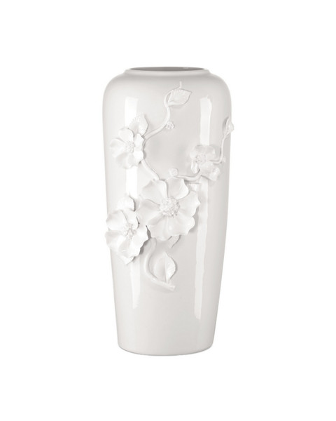 Currey and Company - 1200-0984 - Vase - Flower - White