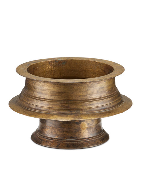 Currey and Company - 1200-1054 - Bowl - Tanjore Ritual - Antique Brass