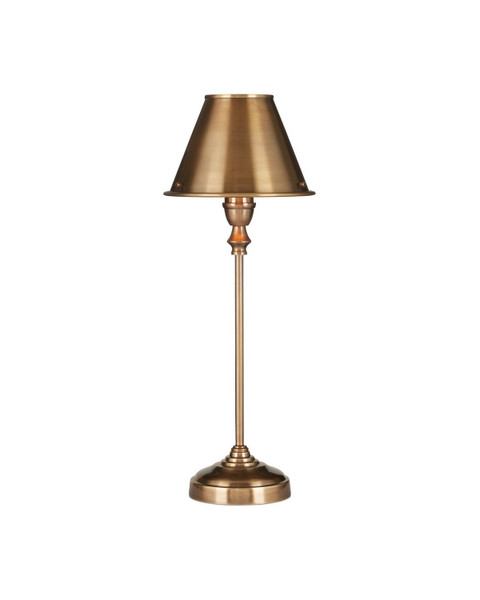 Currey and Company - 6000-1059 - One Light Table Lamp - Rowsay - Antique Brass