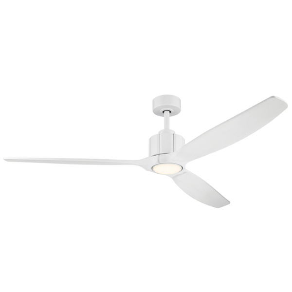 Kichler - 300360-MWH - 60 Ceiling Fan - Calyx - Matte White