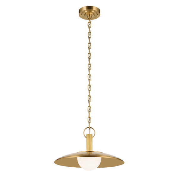 Kichler - 52834LBR - LED Pendant - Kurio - Lacquered Brass