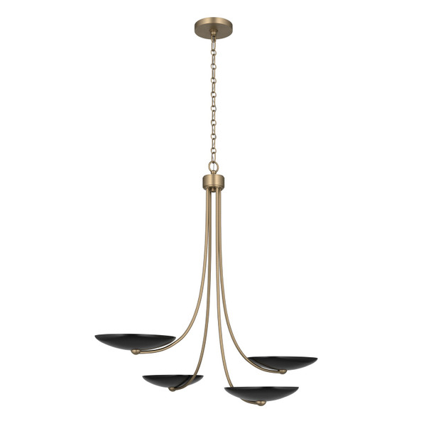 Kichler - 52855CPZBK - Four Light Chandelier - Palmela - Champagne Bronze