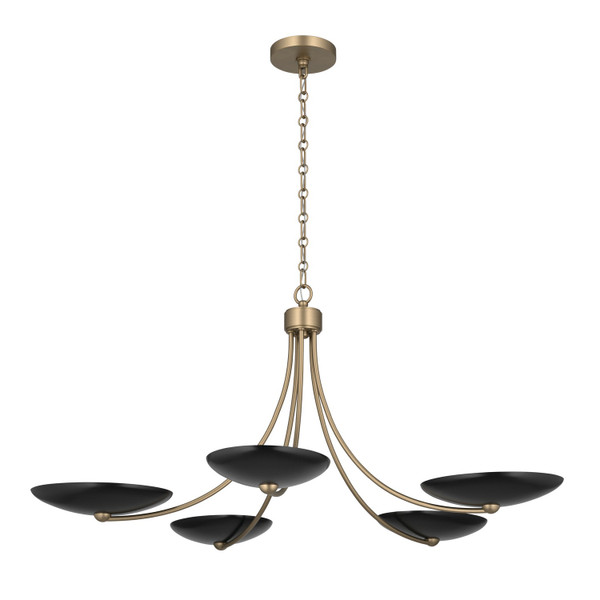 Kichler - 52856CPZBK - Five Light Chandelier - Palmela - Champagne Bronze